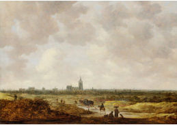 D-7328 Jan van Goyen - Pohled na Haag od severozápadu