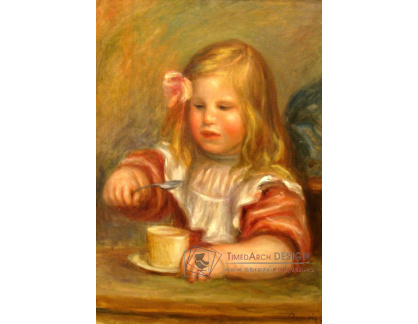 VR14-179 Pierre-Auguste Renoir - Coco a jeho polévka