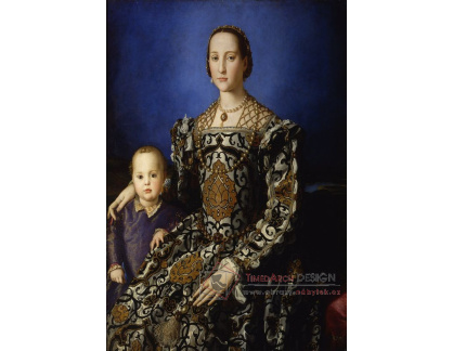 SO VII-48 Angolo Bronzino - Eleonora di Toledo se synem Giovannim