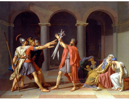 SO V-509 Jacques-Louis David - Přísaha Horatia