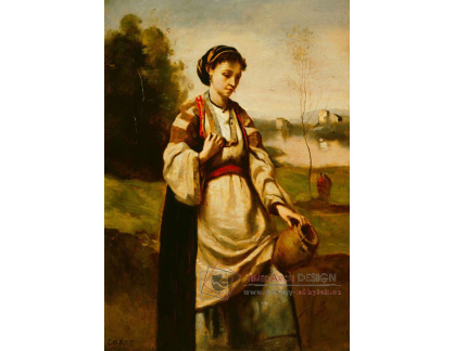 KO II-123 Jean-Baptiste-Camille Corot - Žena se džbánem