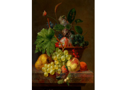 A-1389 Anthony Oberman - Zátiší s ovocem v terakotové misce