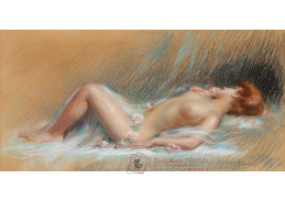 A-8789 Delphin Enjolras - Ležící nahá žena