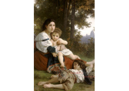 R15-105 Adolph William Bouguereau - Odpočinek