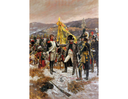 VANG160 Richard Caton Woodville - Napoleonův čestný kříž