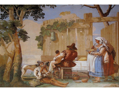 SO VI-242 Giovanni Battista Tiepolo - Doba jídla