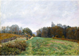 SO XI-6 Alfred Sisley - Krajina v Louveciennes