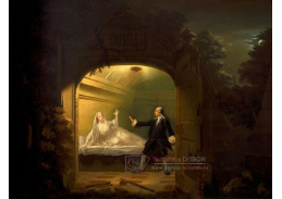 SO XI-110 Benjamin Wilson - David Garrick a George Anne Bellamy v Romeo a Julie