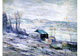 KO III-117 Ernest Lawson - Větrný den u řeky Bronx
