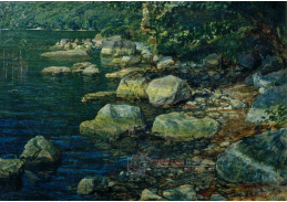 A-1889 Aleksander Ivanov - Voda a kameny poblíž Palazzuola
