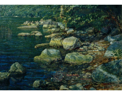 A-1889 Aleksander Ivanov - Voda a kameny poblíž Palazzuola