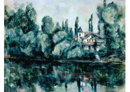 A-8758 Paul Cezanne - Břehy Marny