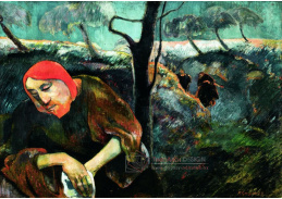 D-7543 Paul Gauguin - Kristus a olivová zahrada