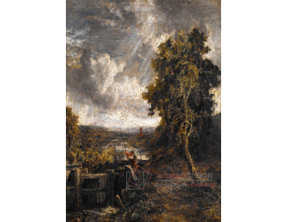 D-7933 John Constable - Krajina v Bergholtu