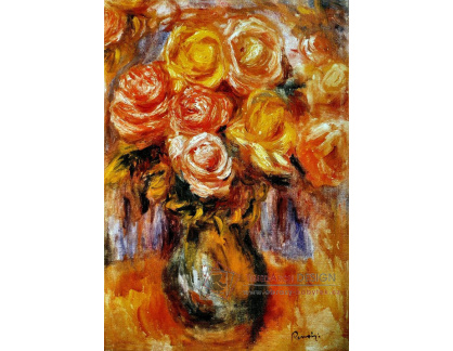 VR14-173 Pierre-Auguste Renoir - Zátiší s květinami