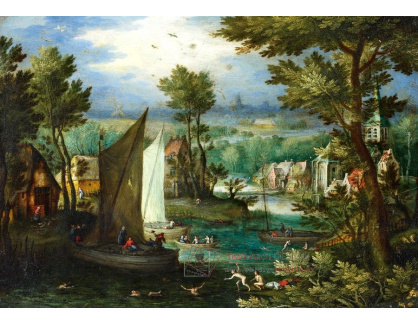 BRG-114 Jan Brueghel - Říční krajina