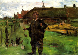 VLC 107 Lovis Corinth - Portrét malíře Paula Baum v Sluis