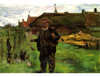 VLC 107 Lovis Corinth - Portrét malíře Paula Baum v Sluis