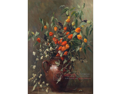 DDSO-1912 Camilla Gobl Wahl - Zátiší s květinami ve džbánu
