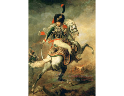 SO VII-105 Jean Louis Theodore Gericault - Jezdec na koni