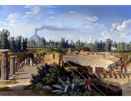 SO V-24 Jacob Philipp Hackert - Velké divadlo v Pompejích
