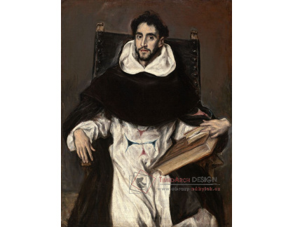 XV-473 El Greco - Páter Hortensio Félix Paravicino