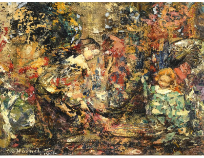 KO III-86 Edward Atkinson Hornel - Květinové dívky