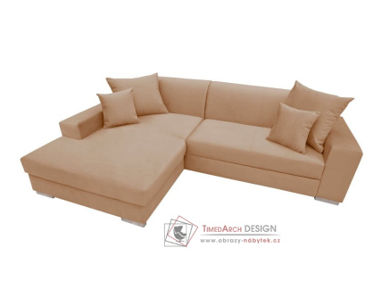MEXICANA, sedací souprava - levá, látka Casablanka 2304 krémová