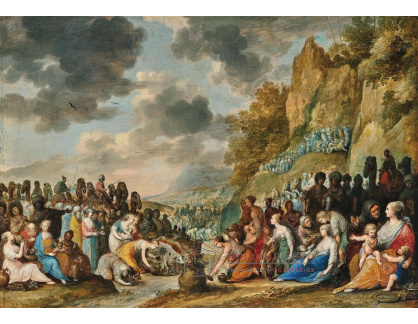 A-8330 Frans Francken - Mojžíš udeřil do skály