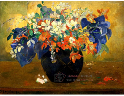 R9-262 Paul Gauguin - Kytice květin ve váze