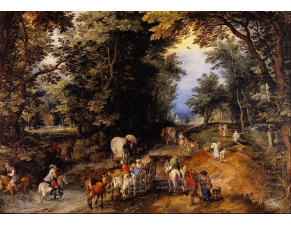 BRG-65 Jan Brueghel - Na lesní cestě