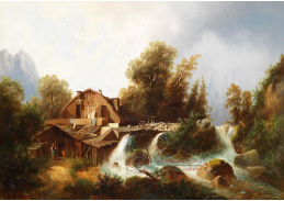 KO IV-178 Johann Joseph Rauch - Mlýn v Alpách
