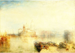 A-2341 Joseph Mallord William Turner - Dogana a Santa Maria della Salute v Benátkách