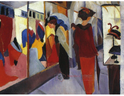 A-6065 August Macke - Obchod s módou