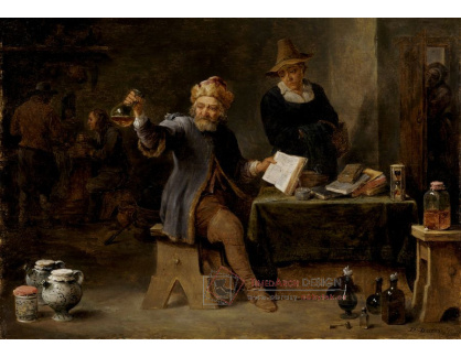 DDSO-3288 David Teniers - Vesnický doktor