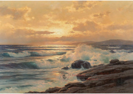 DDSO-4876 Carl Kenzler - Sea Surf v západu slunce