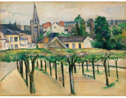D-8206 Paul Cézanne - Vesnické náměstí