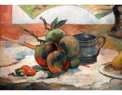 A-122 Paul Gauguin - Zátiší s vějířem