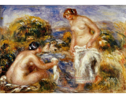 VR14-38 Pierre-Auguste Renoir - Ženy při koupání