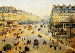 VCP-219 Camille Pissarro - Avenue de l Opera v Paříži