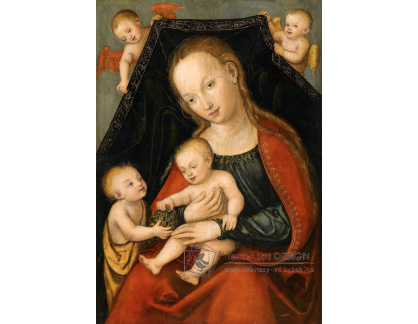 VlCR-101 Lucas Cranach - Madonna s dítětem