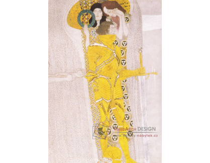 VR3-29-3 Gustav Klimt - Beethoven Frieze, detail