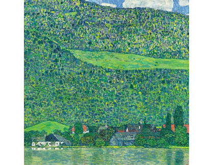 VR3-122 Gustav Klimt - Litzlberg na jezeře Attersee