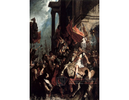 VEF 35 Eugene Ferdinand Victor Delacroix - Soudce Trajan