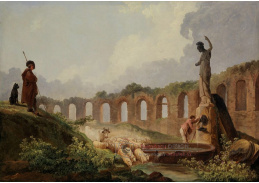 DDSO-2162 Hubert Robert - Akvadukt v ruinách