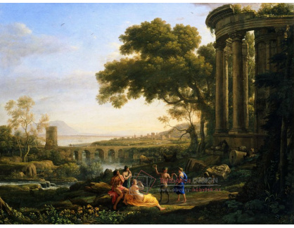 SO XI-238 Claude Lorrain - Krajina s tančícími vílami a satyry