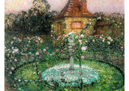 KO III-172 Henri Le Sidaner - Pavilón v Gerberoy