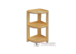 GR-135, rohový regál, borovicový masiv