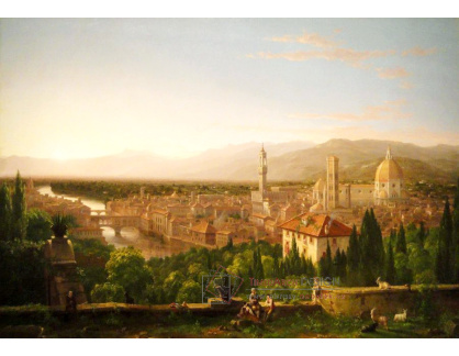 DDSO-4266 Thomas Cole - Pohled na Florencii