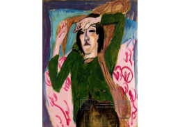 D-8244 Ernst Ludwig Kirchner - Žena v zelené halence